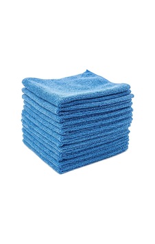 Çok Amaçlı Mikrofiber Temizlik Bezi Mavi 40x40 Cm Temizlik Bezi Araç Temizleme Kurutma Bezi 10 Adet Diğer