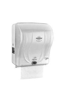 Rulopak Sensörlü Havlu Makinesi 21 Cm R-1301 Transparan Beyaz Rulopak Sensörlü Havlu Makinesi 21 Cm R-1301 Transparan Beyaz
