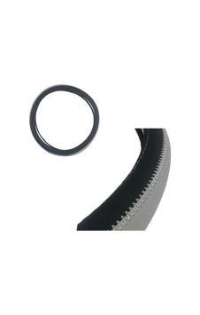 Direksiyon Kılıfı 38 Cm Siyah/Gri / Dıkı342-Sg