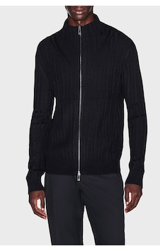 Armani Exchange Pamuklu Regular Fit Dik Yaka Hırka Erkek Hırka Xm002998 Af14008 Uc001 Siyah Armani Exchange Pamuklu Regular Fit Dik Yaka Hırka Erkek Hırka Xm002998 Af14008 Uc001 Siyah