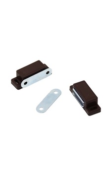50 Adet Kahve 4.5cm Mıknatıslı Sineklik Çıt Çıt 5468