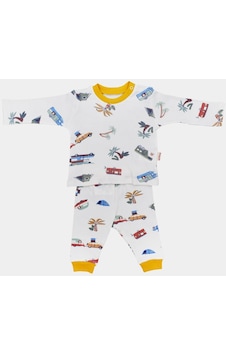 Tiffany Baby & Kids Tiffany Baby Caravan Theme 2'li Bebek Takımı 12012 Ekru Tiffany Baby & Kids Tiffany Baby Caravan Theme 2'li Bebek Takımı 12012 Ekru