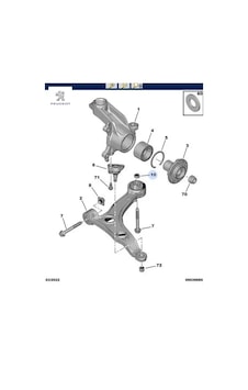 Fren Somunu Peugeot 1440435980/ 1350767080 Fren Somunu Peugeot 1440435980/ 1350767080