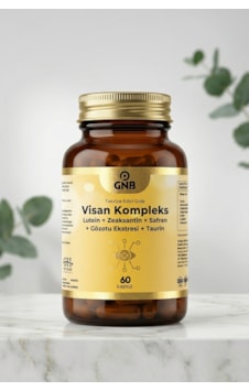 Gnb Visan Kompleks Lutein + Zeaksantin + Safran+ Gözotu Ekstresi + Taurin İçeren Takviye Edici Gıda 60 Kapsül Gnb Visan Kompleks Lutein + Zeaksantin + Safran+ Gözotu Ekstresi + Taurin İçeren Takviye Edici Gıda 60 Kapsül