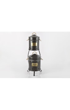 2 Katlı Ekonomik Boy Metal Stand Patates Soğan Kovası Siyah 1041 2 Katlı Ekonomik Boy Metal Stand Patates Soğan Kovası Siyah 1041
