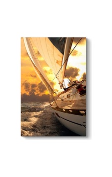 Okyanusta Yelkenli Tablosu 30 X 45 Sku: Zeusstkb9a0b4124b