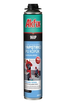 Akfix 960P Mantolama Pu Köpüğü Tabancalı 800Ml Akfix 960P Mantolama Pu Köpüğü Tabancalı 800Ml