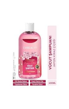 Embeauty Japon Kiraz Çiçeği Arındırıcı Ferahlatıcı Nemlendirici Duş Jeli 400 Ml