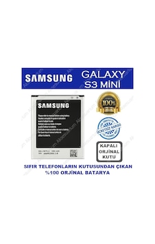 Samsung Uyumlu Galaxy S3 Mini İ8190 Batarya Pil İthal Ürün Kapalı Kutu Samsung Uyumlu Galaxy S3 Mini İ8190 Batarya Pil İthal Ürün Kapalı Kutu