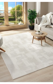 Raschel Carpet Bohem Emboss Premium Seri Kaymaz Taban Jel Taban Halı Yolluk Krem Krem Raschel Carpet Bohem Emboss Premium Seri Kaymaz Taban Jel Taban Halı Yolluk Krem Krem