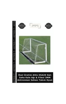 Özel Üretim Altis Hsa20 Halı Saha Kale Ağı & Filesi 3mm Antrenman Sahası Takım Oyun Belirtilmemiş Özel Üretim Altis Hsa20 Halı Saha Kale Ağı & Filesi 3mm Antrenman Sahası Takım Oyun Belirtilmemiş