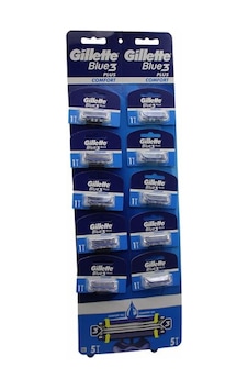 Gillette Blue3 Jilet Kartelalı 10 Parça Timya/go1395 200445 Gillette Blue3 Jilet Kartelalı 10 Parça Timya/go1395 200445