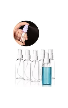 50 Adet 50 Ml Sprey Başlıklı Şişe Kolonya-Parfüm Boş Şişesi 50 Adet 50 Ml Sprey Başlıklı Şişe Kolonya-Parfüm Boş Şişesi
