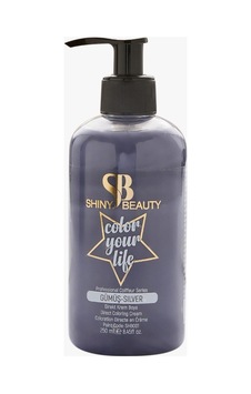 Shıny Beauty Gumus Geçici Krem Saç Boyası 250 Ml Shıny Beauty Gumus Geçici Krem Saç Boyası 250 Ml
