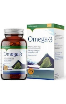 Dr.Thomson Omega-3 1200 Mg Balık Yağı 50 Kapsül