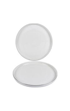 Mikasa Moor Silver Modern 2'li Supla 31 Cm Mikasa Moor Silver Modern 2'li Supla 31 Cm