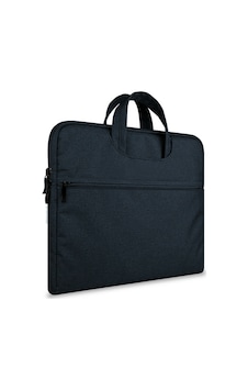 Arabulalaca Apple Uyumlu MacBook Pro 14.2 A2779 M2 Kılıf Taşıma Çanta Lacivert