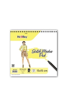 Sketch Marker Pad 15 15cm 200g/m2 40 Yaprak Hrb-39628 Sketch Marker Pad 15 15cm 200g/m2 40 Yaprak Hrb-39628