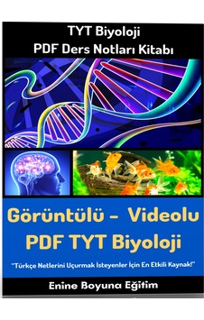 TYT Biyoloji Hazırlık Kitabı (PDF Ders Notları + Görüntülü Dersler) TYT Biyoloji Hazırlık Kitabı (PDF Ders Notları + Görüntülü Dersler)