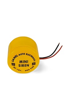 Sms939 12v Mini Siren Geri Vites Kornası Su Geçirmez Ip67