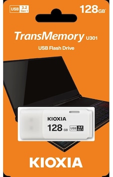 Kıoxıa U301w 128gb Usb 3.2 Gen1 Transmemory Flash Disk Beyaz Kıoxıa U301w 128gb Usb 3.2 Gen1 Transmemory Flash Disk Beyaz