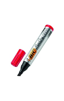 Bic 2300 Kırmızı Permanent Kalem Kesik Uç Kırmızı Bic 2300 Kırmızı Permanent Kalem Kesik Uç Kırmızı