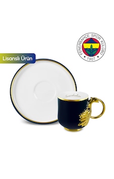 Karaca X Fenerbahçe Lisanslı 2 Kişilik Kahve Fincan Takımı 90 Ml Lacivert