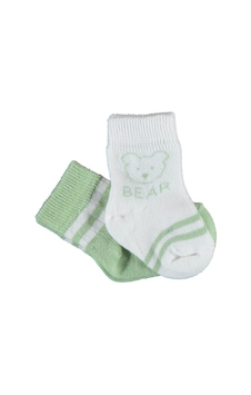 Kitikate Bibaby Biorganic Bear 2'Li Kız Çorap 68412 Yeşil Kitikate Bibaby Biorganic Bear 2'Li Kız Çorap 68412 Yeşil