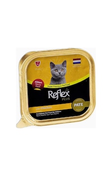 Reflex Plus Pate Tavuklu Yavru Kedi Maması 85 G Reflex Plus Pate Tavuklu Yavru Kedi Maması 85 G