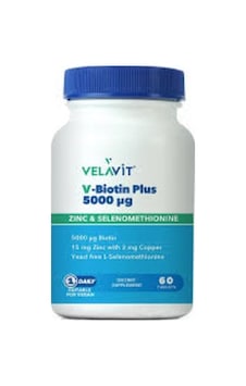 Velavit V-Biotin 5000 MG 60 Tablet Velavit V-Biotin 5000 MG 60 Tablet