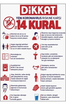 Sosyal Mesafe Sticker A
