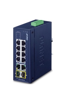 Planet PL-IFGS-1022TF Industrial 8-Port 10/100TX + 2-Port Gigabit Planet PL-IFGS-1022TF Industrial 8-Port 10/100TX + 2-Port Gigabit