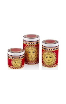 Lamedore Sunshıne 3lü Kavanoz Seti 16-13,8-10 Cm Lamedore Sunshıne 3lü Kavanoz Seti 16-13,8-10 Cm