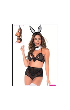New Dreams Bodysuit Siyah Siyah
