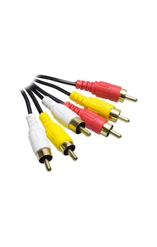 3 RCA + 3 RCA 1.5 METRE STANDART RCA KABLO POŞETLİ 3 RCA + 3 RCA 1.5 METRE STANDART RCA KABLO POŞETLİ
