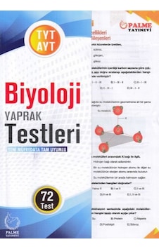 Palme Tyt- Ayt Biyoloji Yaprak Test Yeni Palme Tyt- Ayt Biyoloji Yaprak Test Yeni