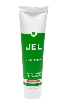 Jel Boya Şeker & Sugar 100 Gr Yeşil Jel Boya Şeker & Sugar 100 Gr Yeşil