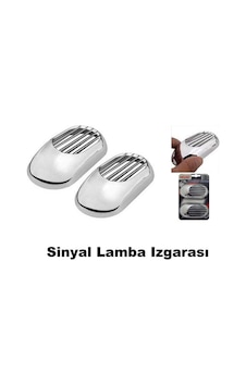 Carub Sinyal Çerçevesi Izgaralı ABS Krom Nikelaj 2li BR2941701 Carub Sinyal Çerçevesi Izgaralı ABS Krom Nikelaj 2li BR2941701