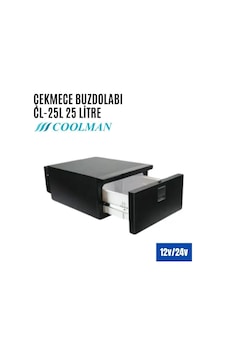 Coolman Cl-25l Çekmeceli Araç İçi Portatif Buzdolabı 25 Litre 12v-24v-1172 Coolman Cl-25l Çekmeceli Araç İçi Portatif Buzdolabı 25 Litre 12v-24v-1172