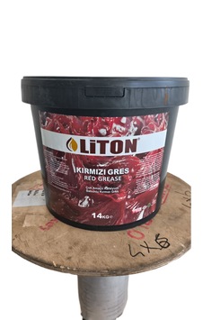 Liton Kauçuklu Gres Kırmızı 14 KG