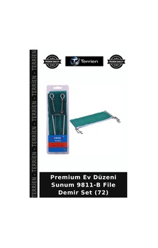 Premium Ev Düzeni Sunum 9811-b File Demir Set 72 Diğer Premium Ev Düzeni Sunum 9811-b File Demir Set 72 Diğer