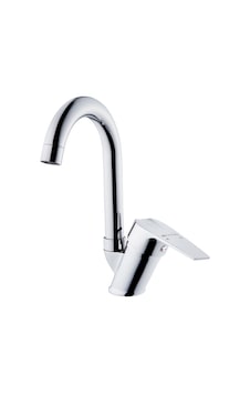 Siyam Defne Kuğu Lavabo Bataryası, Krom Siyam Defne Kuğu Lavabo Bataryası, Krom