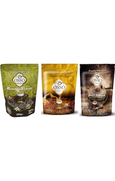 Osso Osmanlı Kahvesi 200 G + Menengiç 200 G + Dibek 200 G Osso Osmanlı Kahvesi 200 G + Menengiç 200 G + Dibek 200 G