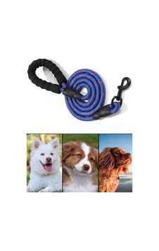 Evcil Hayvan Reflektörlü Fitil Gezdirme Tasması 10 Mm X 120 Cm Can Dost Köpek Ekipmanı Gece Yürüyüşü