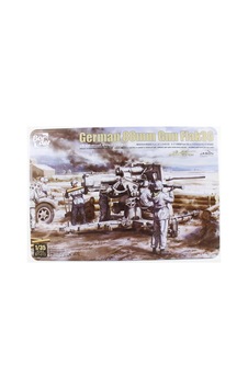 Border Bt-013, 1/35 Alman 88mm Gun Flak36 Ve 6 Adet Uçaksavar Mürettebatı Plastik Maketi Border Bt-013, 1/35 Alman 88mm Gun Flak36 Ve 6 Adet Uçaksavar Mürettebatı Plastik Maketi