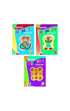 Ata Benim Renkli Dünyam Boyama Kitabı (3) 3 Lü Ata Benim Renkli Dünyam Boyama Kitabı (3) 3 Lü