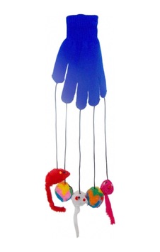 Eastland Peluş Fare Ve Toplu Eldiven Kedi Oyuncağı