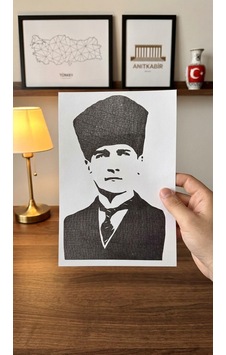 Atatürk Silüet Siyah Vinil Sticker 0 Atatürk Silüet Siyah Vinil Sticker 0