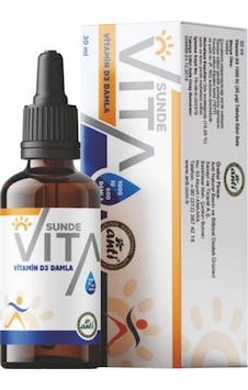 Anti Sunde Vita D3 Damla 30 Ml Anti Sunde Vita D3 Damla 30 Ml