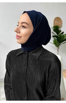 Kahijab Çıtçıtlı Bone - Koyu Lacivert - Standart Lacivert Kahijab Çıtçıtlı Bone - Koyu Lacivert - Standart Lacivert